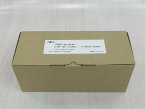 YG 1555 o 新品 NEC UTR-1W-1D(BK) USBハンドセット・祝10000!取引突破!!