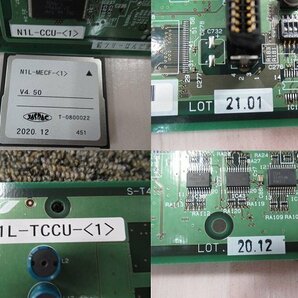 ▲Ω保証有 ア7805) [N1L-ME-(1) 東21年製] NTT 主装置 領収書発行可能 ライセンス無 [N1L-MECF-(1) N1L-TCCU-(1) 20年製] V4.50の画像3