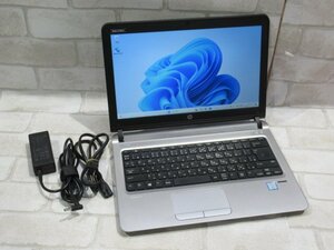 ▲02208 Ω 新TNPC3 0196m 保証有 HP ProBook 430 G3【 Win11 Pro / i5-6200U / 4.00GB / SSD:256GB 】