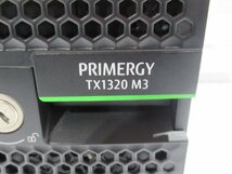 03331 新TTPC 1326m 保証有 富士通【 PRIMERGY TX1320 M3 】【 Xeon E3-1220 v6 3.0GHz / 600GB SAS 2.5インチ×4 / 8.00GB / OS無 】鍵無_画像8