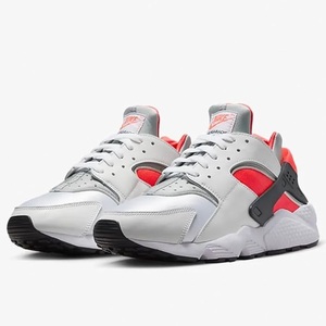 NIKE AIR HUARACHE DX4259-100 ICONS INFRARED エア ハラチ 白×銀×赤 US10