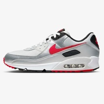 NIKE AIR MAX 90 DX4233-001 エア マックス 銀×赤 US10_画像2