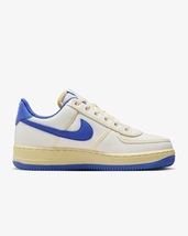 NIKE WMNS AIR FORCE 1 '07 FJ5440-133 エア フォース キャンバス 白×青 28.0cm_画像3