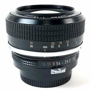 ニコン Nikon NIKKOR 55mm F1.2 非Ai 一眼カメラ用レンズ（マニュアルフォーカス） 【中古】