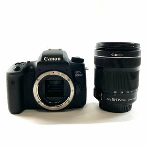 キヤノン Canon EOS 8000D ＋ EF-S 18-135mm F3.5-5.6 IS STM デジタル 一眼レフカメラ 【中古】