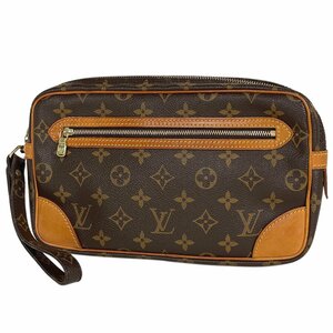 ルイ・ヴィトン Louis Vuitton マルリードラゴンヌ GM クラッチバッグ セカンドバッグ モノグラム ブラウン M51825 レディース 【中古】