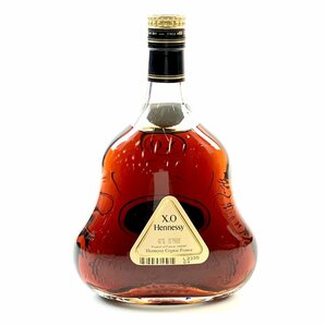 ヘネシー Hennessy XO 金キャップ クリアボトル 700ml ブランデー コニャック 【古酒】の画像3