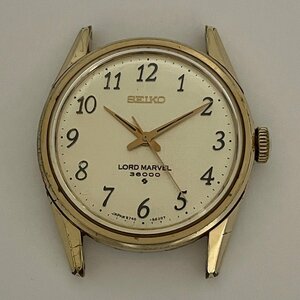 【ジャンク品】セイコー SEIKO LORD MARVEL 36000 ロードマーベル ゴールドケース 廃盤モデル レア ヴィンテージ 腕時計 手巻き 中古