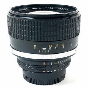 ニコン Nikon Ai-S NIKKOR 85mm F1.4 一眼カメラ用レンズ（マニュアルフォーカス） 【中古】