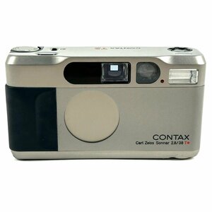 コンタックス CONTAX T2 チタンシルバー ［ジャンク品］ フィルム コンパクトカメラ 【中古】