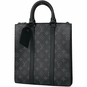 ルイ・ヴィトン Louis Vuitton サックプラ クロス 2WAY ショルダー トートバッグ モノグラムエクリプス ノワール(ブラック) M46098 中古