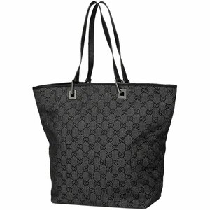 グッチ GUCCI GG柄 トートバッグ ハンドバッグ ショルダーバッグ トートバッグ GGキャンバス ブラック 31243 レディース 【中古】