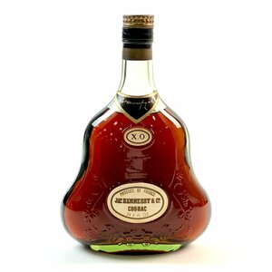 ヘネシー Hennessy ジャズ ヘネシー XO 金キャップ グリーンボトル 700ml ブランデー コニャック 【古酒】