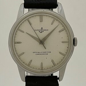 【ジャンク品】ユリス・ナルダン Ulysse Nardin クロノメーター ラウンド 腕時計 手巻き 【中古】