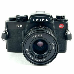 ライカ LEICA R5 + ELMARIT-R 35mm F2.8 R-ONLY ［ジャンク品］ フィルム マニュアルフォーカス 一眼レフカメラ 【中古】の画像1