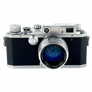 キヤノン Canon IID型 + 50mm F1.8 Lマウント L39 フィルム レンジファインダーカメラ 【中古】