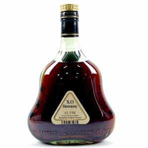 ヘネシー Hennessy XO 金キャップ グリーンボトル 700ml ブランデー コニャック 【古酒】の画像3