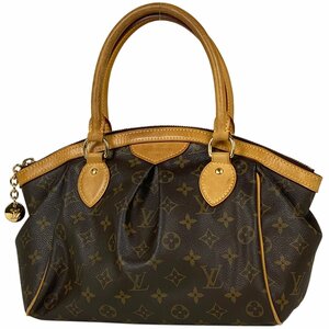 ルイ・ヴィトン Louis Vuitton ティヴォリ PM トートバッグ 手提げ ハンドバッグ モノグラム ブラウン M40143 レディース 【中古】