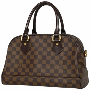 【ジャンク品】ルイ・ヴィトン Louis Vuitton ドゥオモ 手提げ トートバッグ ハンドバッグ ダミエ ブラウン N60008 レディース 【中古】