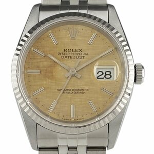 ロレックス ROLEX デイトジャスト モザイク 16234 腕時計 SS WG 自動巻き メンズ 【中古】