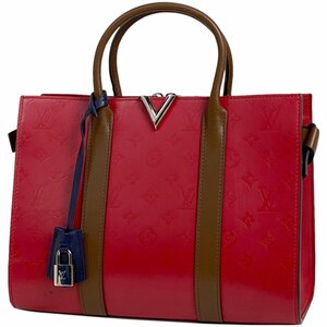 ルイ・ヴィトン Louis Vuitton ヴェリートート MM 2WAY ショルダーバッグ ハンドバッグ ルビー ノワゼット M42889 レディース 【中古】