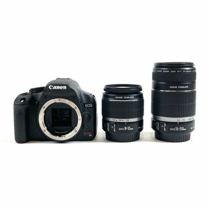 キヤノン Canon EOS Kiss X3 ダブルズームキット デジタル 一眼レフカメラ 【中古】