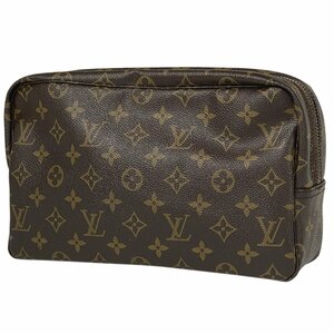 ルイ・ヴィトン Louis Vuitton トゥルース トワレット 28 セカンドバッグ 化粧ポーチ モノグラム ブラウン M47522 レディース 【中古】