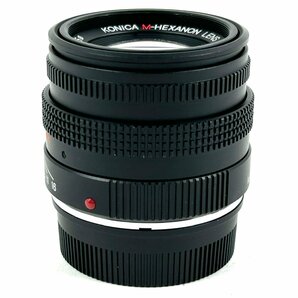 コニカ KONICA M-HEXANON 50mm F2 ライカ Mマウント レンジファインダーカメラ用レンズ 【中古】の画像3