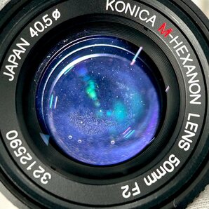 コニカ KONICA M-HEXANON 50mm F2 ライカ Mマウント レンジファインダーカメラ用レンズ 【中古】の画像6