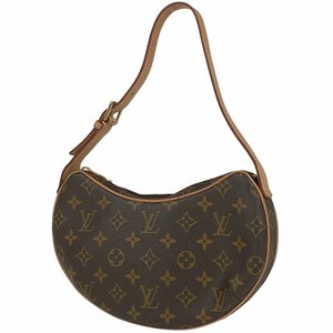 ルイ・ヴィトン Louis Vuitton ポシェット クロワッサン ワンショルダー ショルダーバッグ モノグラム ブラウン M51510 レディース 中古