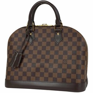 ルイ・ヴィトン Louis Vuitton アルマ 手提げ 通勤鞄 ハンドバッグ ダミエ ブラウン N53151 レディース 【中古】