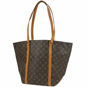 ルイ・ヴィトン Louis Vuitton サック ショッピング ショルダーバッグ トートバッグ モノグラム ブラウン M51108 レディース 【中古】