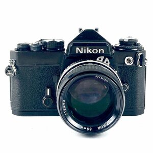 ニコン Nikon FE + Ai NIKKOR 85mm F2［ジャンク品］ フィルム マニュアルフォーカス 一眼レフカメラ 【中古】