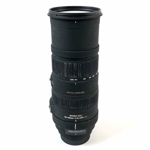 シグマ SIGMA APO 150-500mm F5-6.3 DG OS HSM (キヤノン EF用) 一眼カメラ用レンズ（オートフォーカス） 【中古】