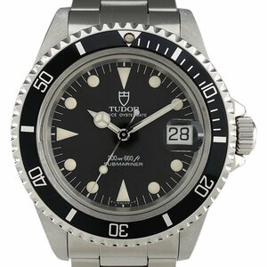 チュードル TUDOR サブマリーナ 79090 腕時計 SS 自動巻き ブラック メンズ 【中古】