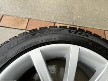 BMW F10 F11 ブリザックVRX2021年製バリ溝　245/45R18 純正18インチアルミ付き！　超お得セット！！_画像9