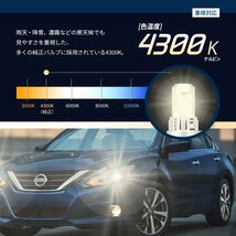 SEEK Products LEDヘッドライト H4 バルブ 4300K Hi/Lo 切替 ポン付 後付け 冷却ファン内蔵 車検対応 LESTAR 1年保証 宅配便 送料無料_画像8