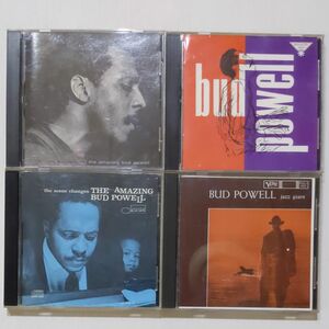 バドパウエル BUD POWELL jazz giantなど CD4枚セット