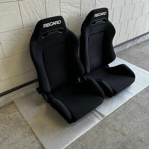 ヤフオク いますぐ落札 RECARO SR-Ⅲ(KBA 90349) セミバケットシート ブラック 2脚 正規品 左右 両側ダイアル /SR2 SR-2 SR-3 SR3 LX LSの画像2