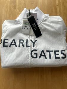 未使用　PEARLY GATES パーリーゲイツ　タフレックスストレッチスーパー　ウインドウペンブルゾン　サイズ4