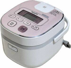 シャープ　ジャー炊飯器ホワイト　KS-DC5-W　3合