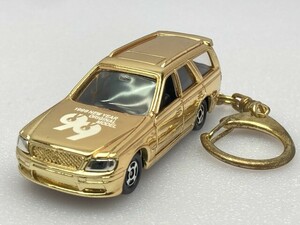 トミカ 1999 ニューイヤー 日産 ステージア ゴールド仕様 キーチェーン ※まとめて取引・同梱不可 [44-9389]