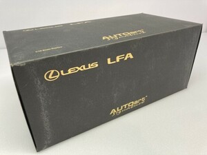オートアート 1/18 レクサス LFA マットブラック 78832 ※まとめて取引・同梱不可 [48-329]