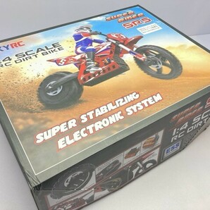 SKYRC 1:4 SCALE RC DIRT BIKE ※まとめて取引・同梱不可 [50-417]の画像1