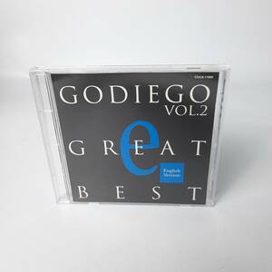 GODIEGO GREAT BEST VOL.2 English Version английский язык VERSION лучший запись CD Godiego 