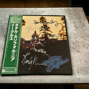 Eaglesイーグルス 直筆サイン入り LP レコード 送料無料