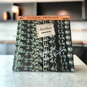 フランク・シナトラ Frank Sinatra 直筆サイン入り LP レコード 送料無料