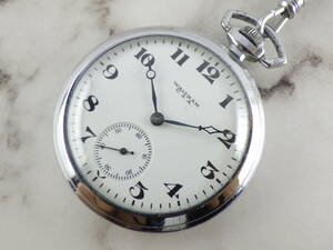 ウォルサム アメリカ USA WALTHAM 懐中時計 スモセコ 商館時計 手巻き 時計 セイコー ロンジン アンティーク ビンテージ 時計 162