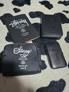 全て未使用 STUSSY ステューシー ムック本 おまけ 付録 4点 セット 手帳、イヤホン、工具セット、グルーミングキット