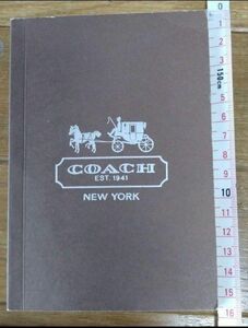 COACH　メモ帳　ノート